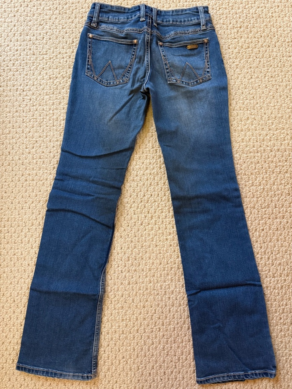 Wrangler Dark Wash Bootcut Jeans